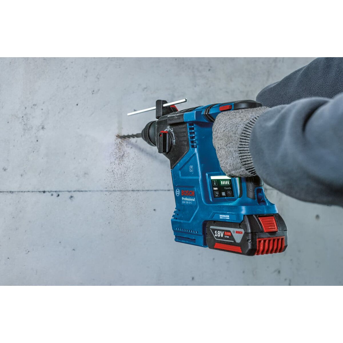 Perforācijas āmurs BOSCH Professional GBH 24 C
